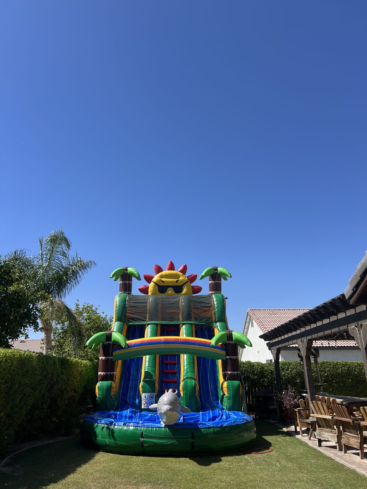 16ft Tropical Double Slide